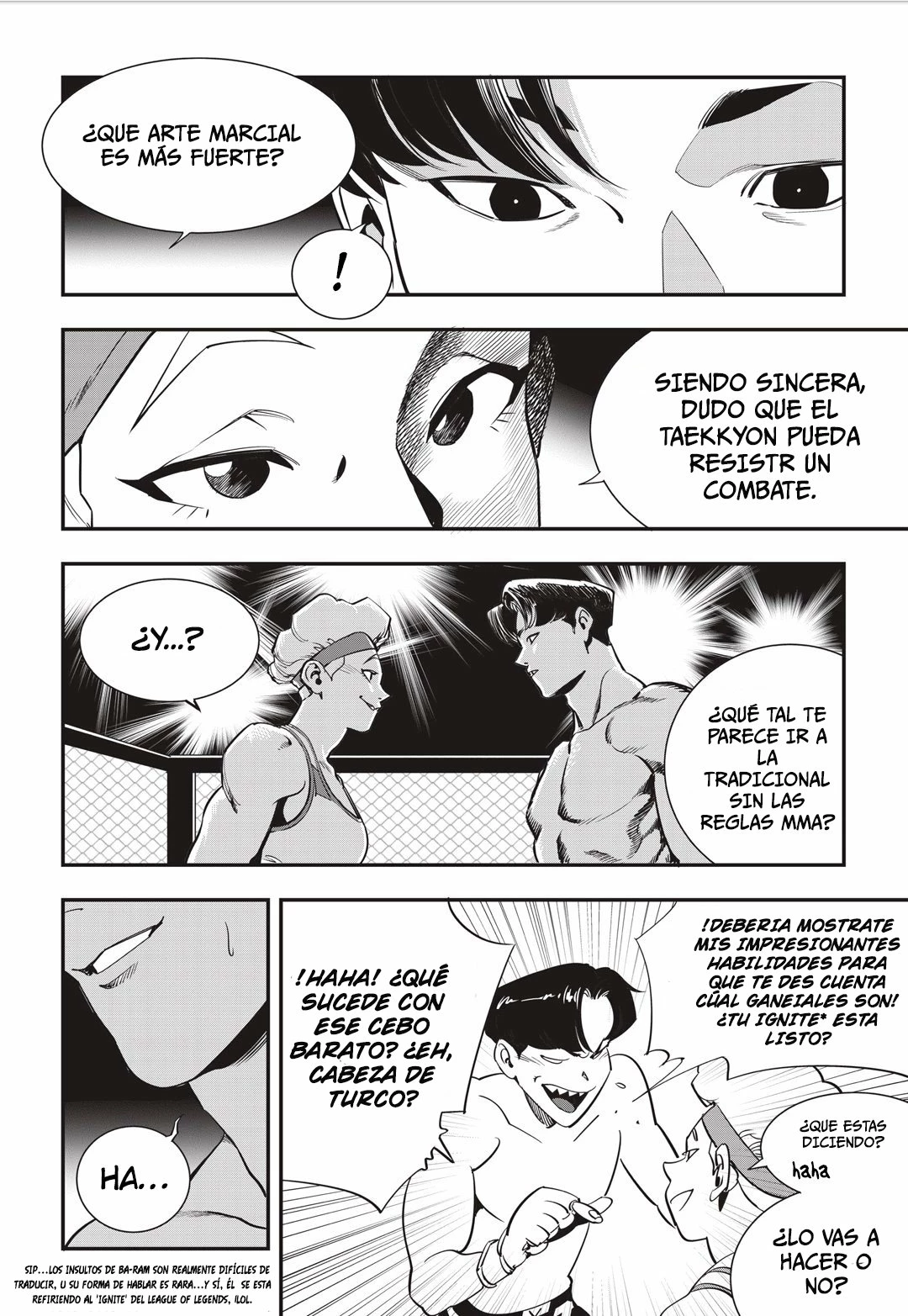 Aula de Lucha 3 > Capitulo 23 > Page 31